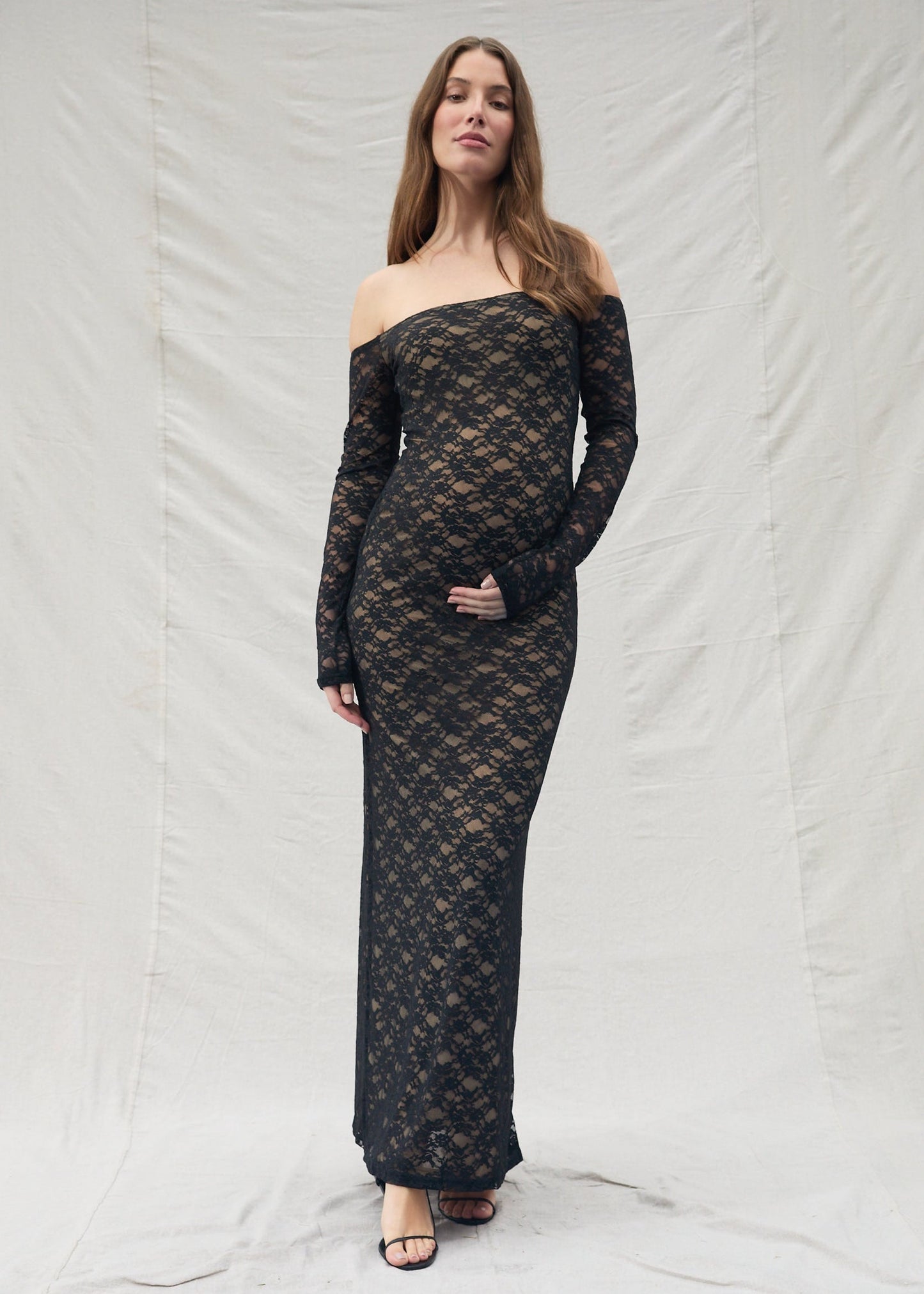 Off The Shoulder Lace Dress