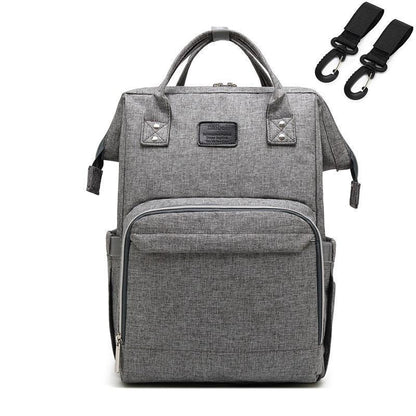 Baby Diaper Bag with USB & Sleeping Crib (0–2 Years)