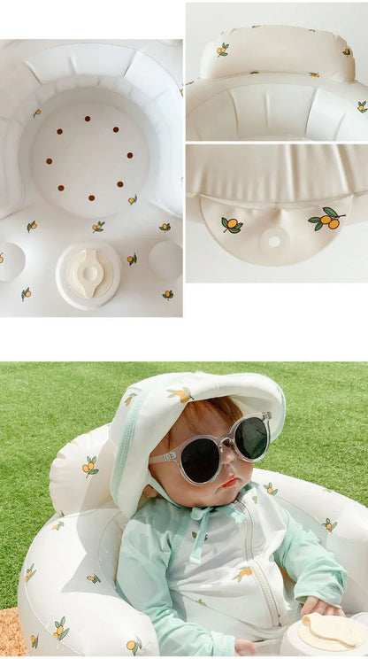 Inflatable Baby Chair for Dining & Bath (6 Months–2 Years)