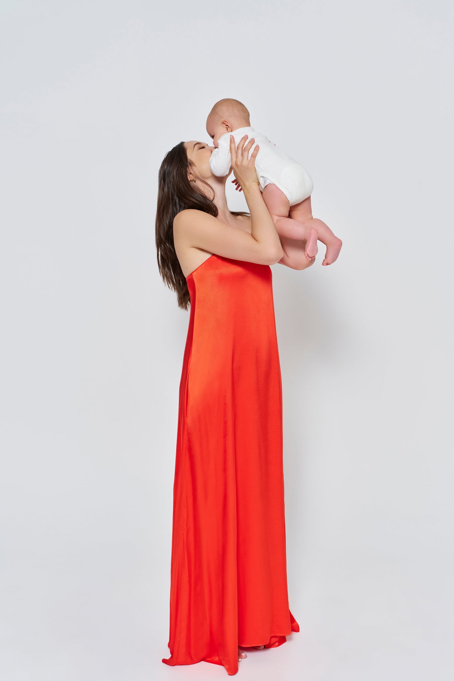 Brushed Satin Gown