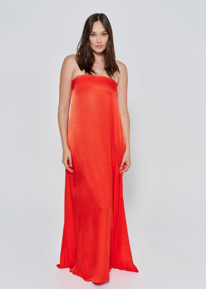 Brushed Satin Gown