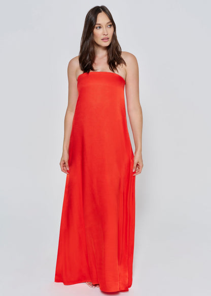 Brushed Satin Gown