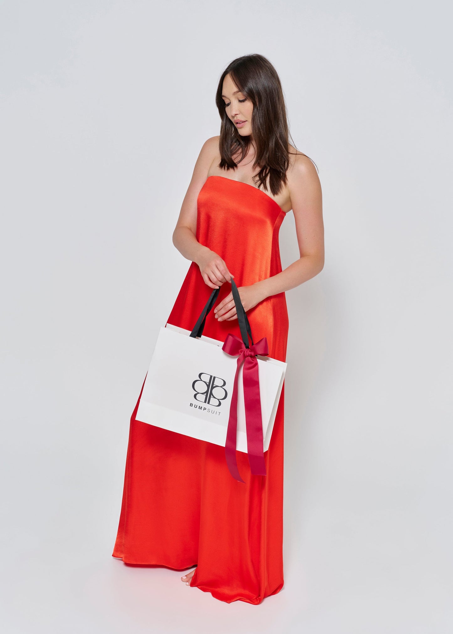 Brushed Satin Gown
