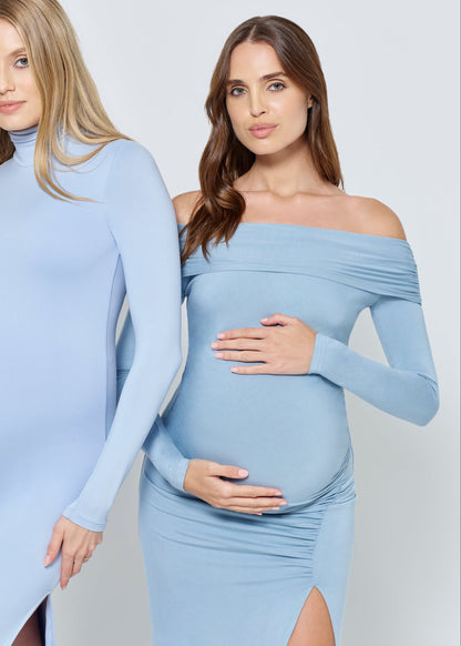 The Off The Shoulder Evening Dress