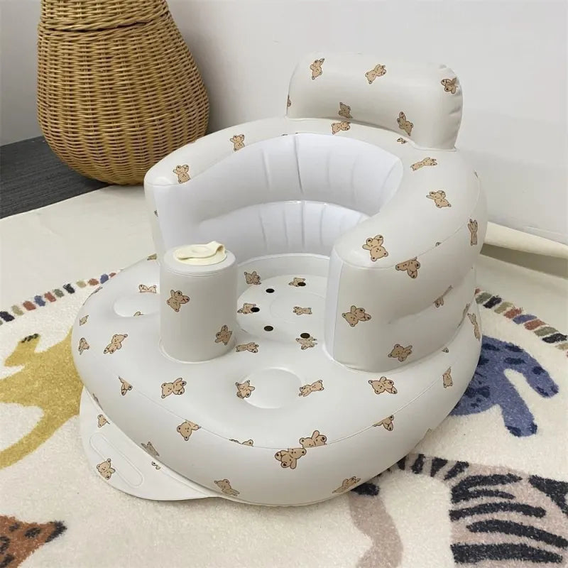 Inflatable Baby Chair for Dining & Bath (6 Months–2 Years)