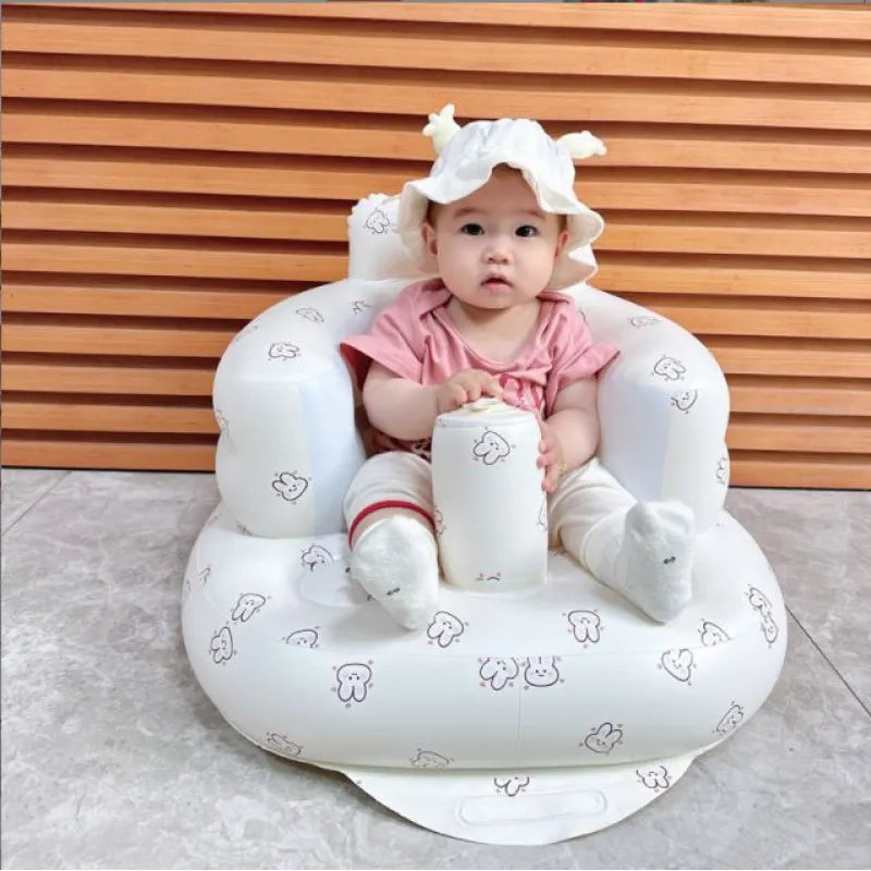 Inflatable Baby Chair for Dining & Bath (6 Months–2 Years)