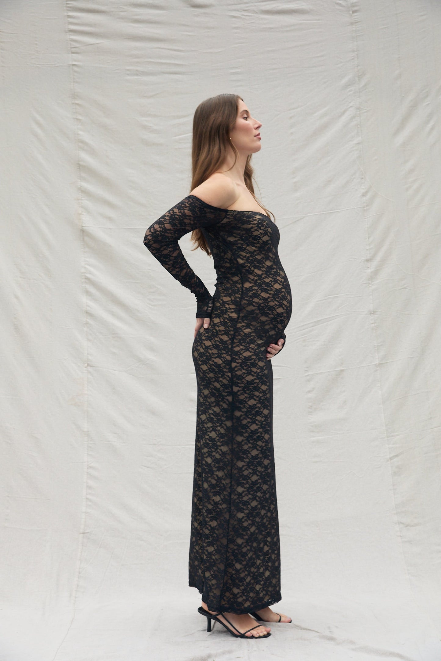 Off The Shoulder Lace Dress