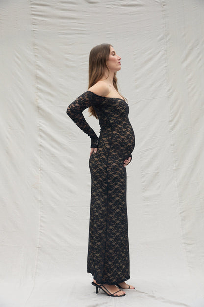 Off The Shoulder Lace Dress