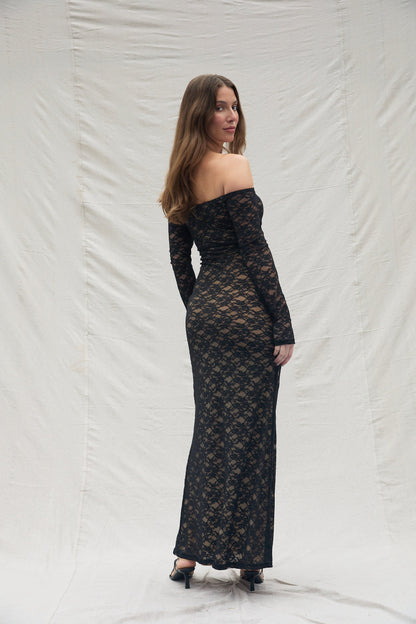 Off The Shoulder Lace Dress