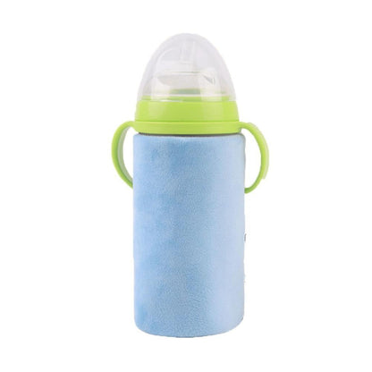 Portable USB Baby Bottle Warmer Milk & Water Heating (0–2 Years)