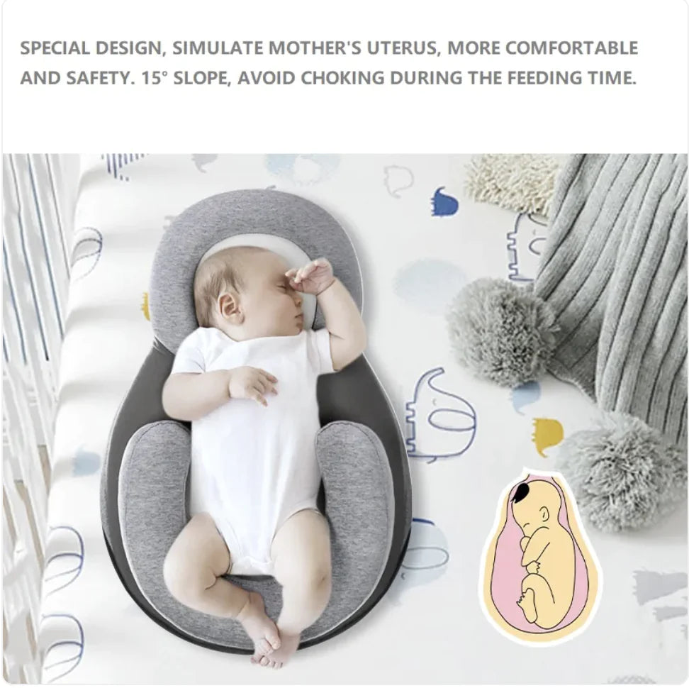 Baby Anti-Spit Up Pillow (0–1 Year)