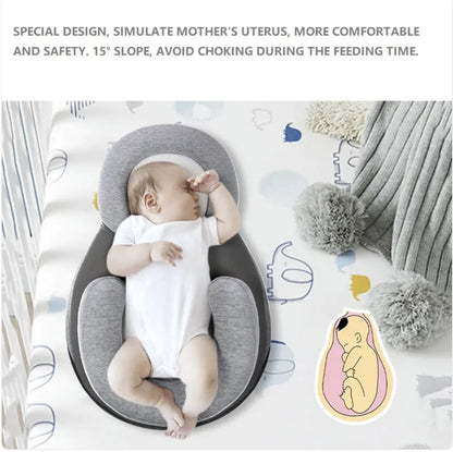 Baby Anti-Spit Up Pillow (0–1 Year)