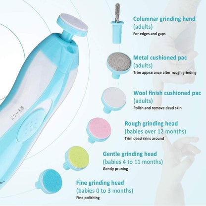 Electric Baby Nail Trimmer (0–3 Years)