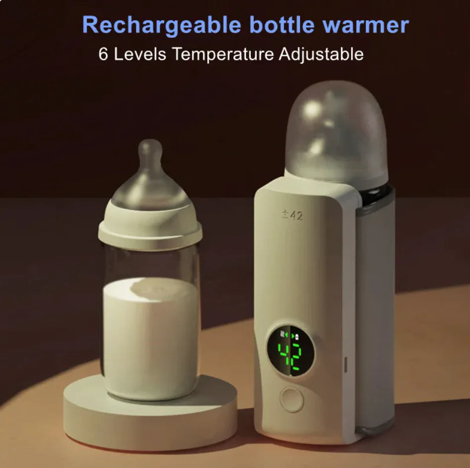 Portable Wireless Baby Bottle Warmer 0–24 Months