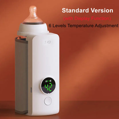 Portable Wireless Baby Bottle Warmer 0–24 Months