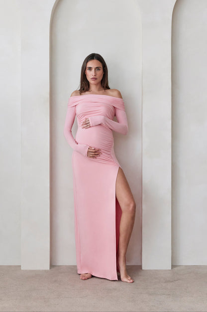 The Off The Shoulder Evening Dress