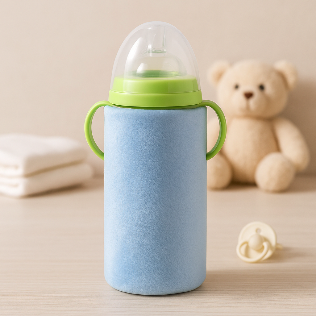 Portable USB Baby Bottle Warmer Milk & Water Heating (0–2 Years)