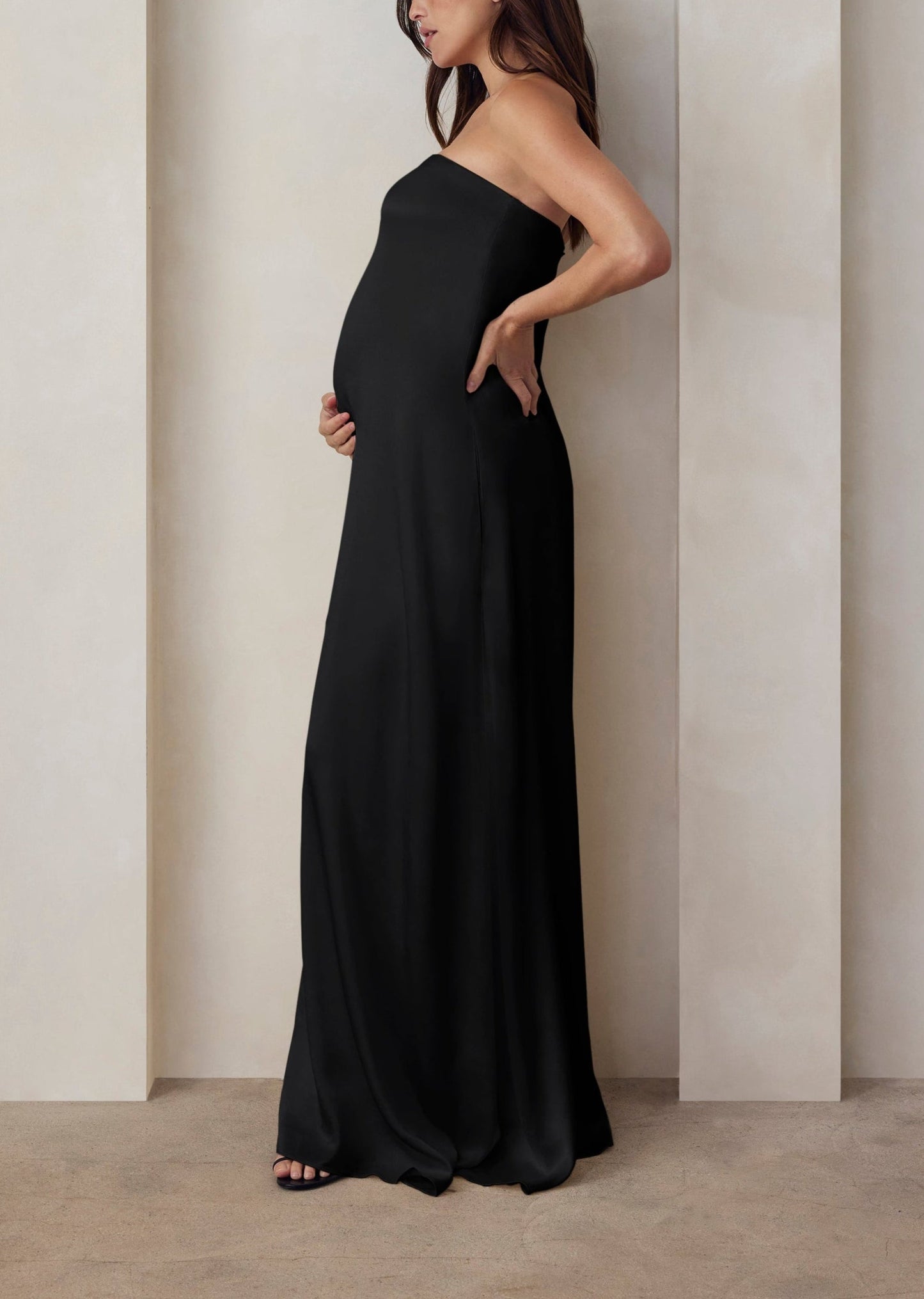 Brushed Satin Gown