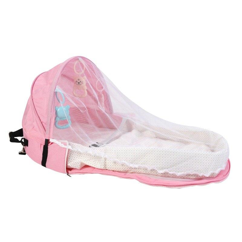 Foldable Baby Bed with Mosquito Net (0–1.5 Years)