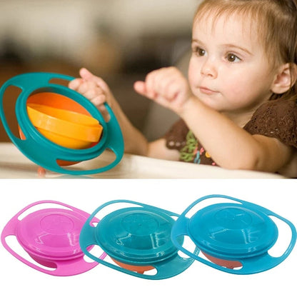 360° Spill-Proof Baby Gyro Bowl (6 Months–3 Years)