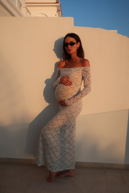 Off The Shoulder Lace Dress