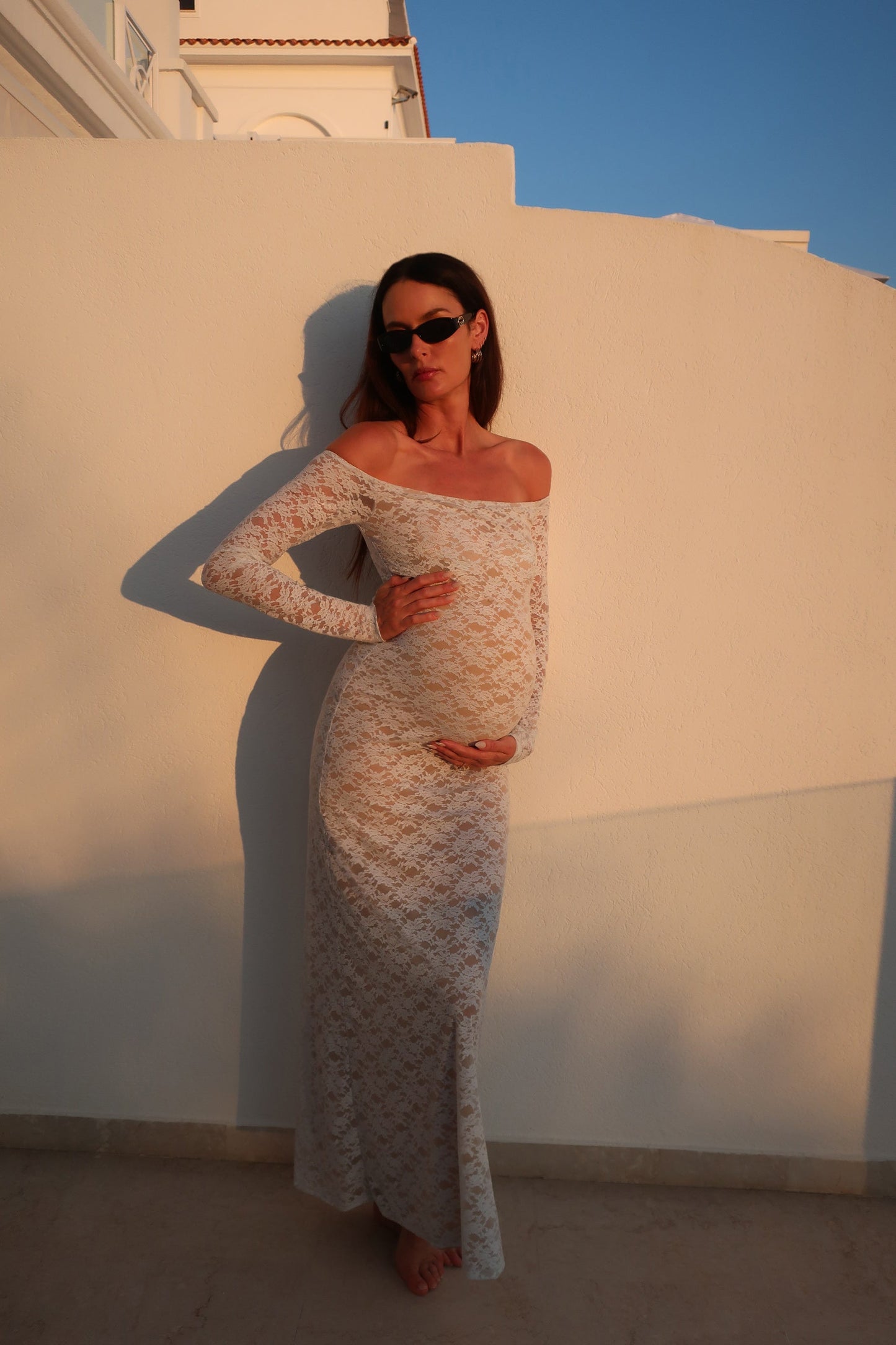 Off The Shoulder Lace Dress