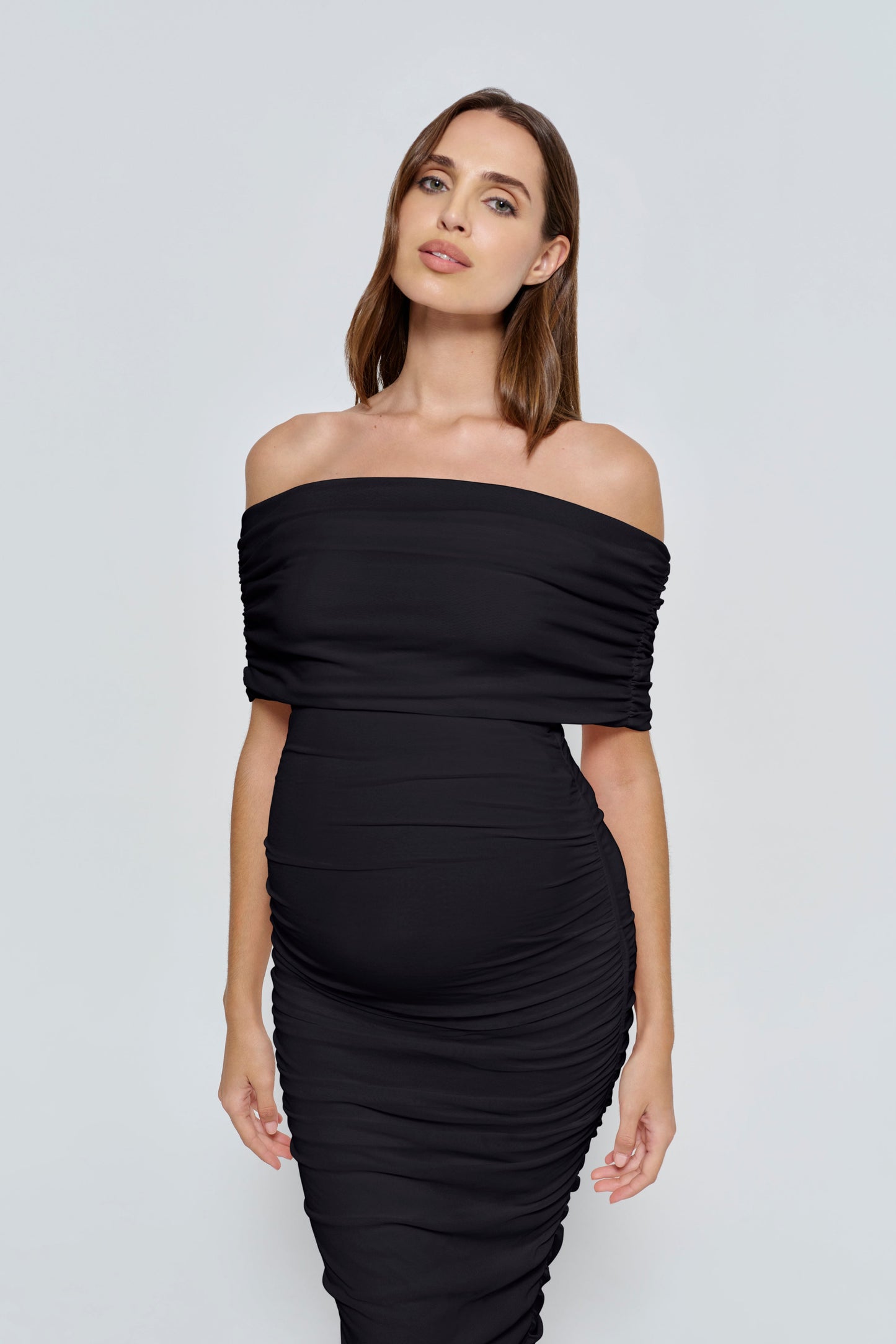 Sleeveless Mesh Dress