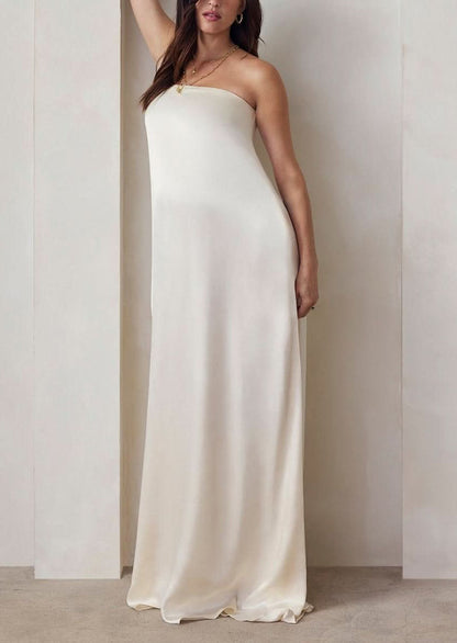 Brushed Satin Gown