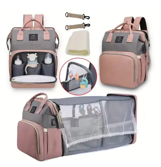 Large-Capacity Mommy Bag 0–36 Months