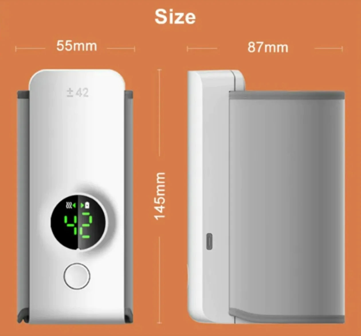 Portable Wireless Baby Bottle Warmer 0–24 Months