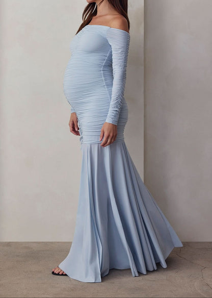 Airbrush Off The Shoulder Dress
