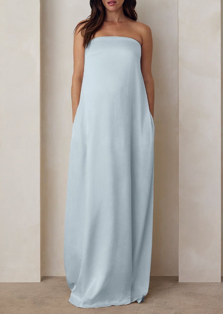 Brushed Satin Gown