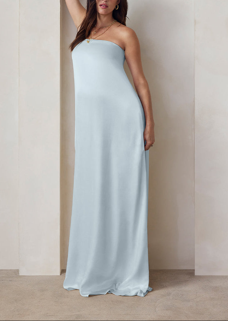 Brushed Satin Gown