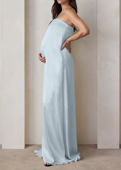 Brushed Satin Gown
