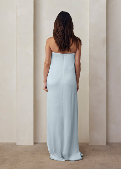 Brushed Satin Gown