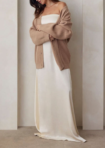 Brushed Satin Gown