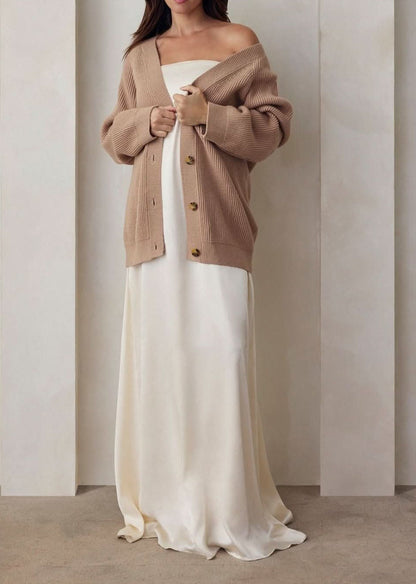 Brushed Satin Gown