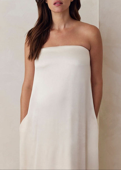 Brushed Satin Gown