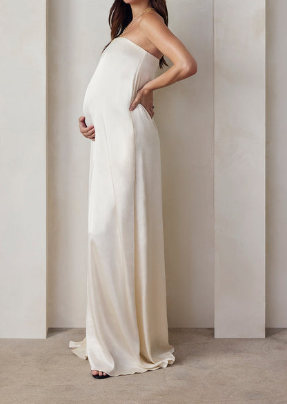 Brushed Satin Gown