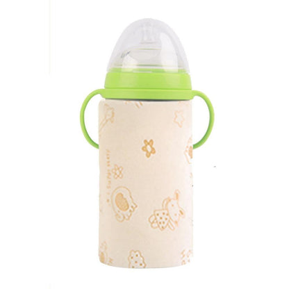 Portable USB Baby Bottle Warmer Milk & Water Heating (0–2 Years)