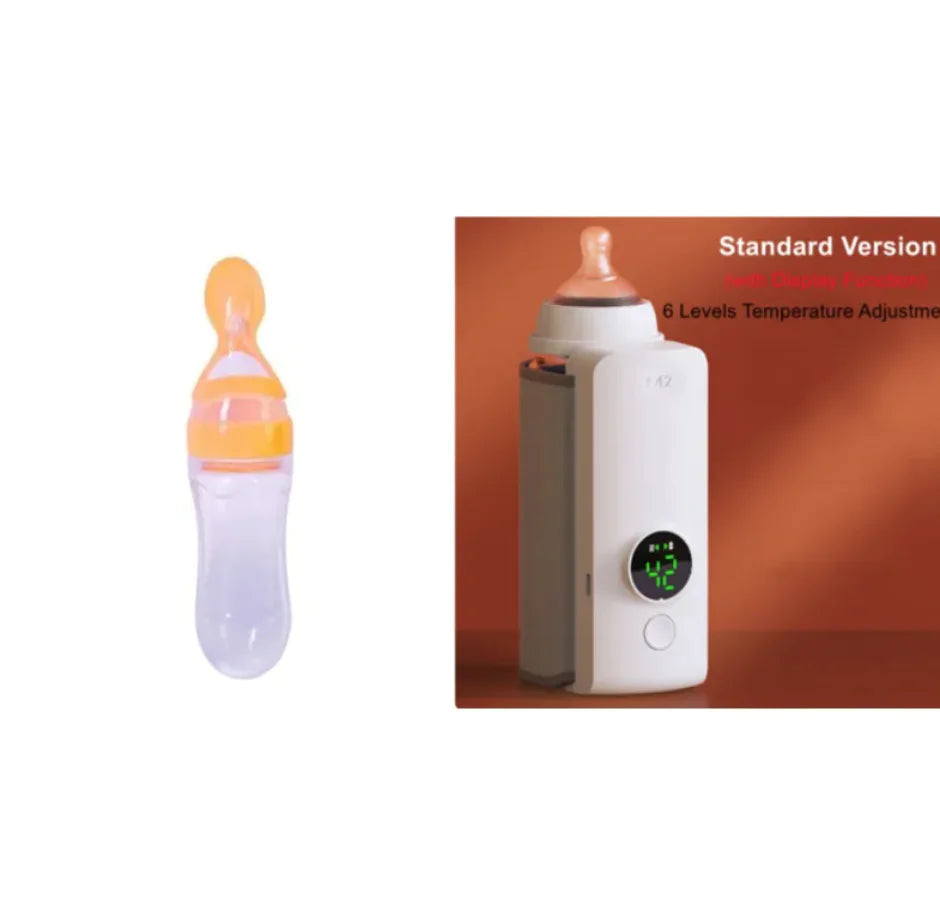 Portable Wireless Baby Bottle Warmer 0–24 Months
